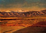 Albert Bierstadt The Grand Tetons painting